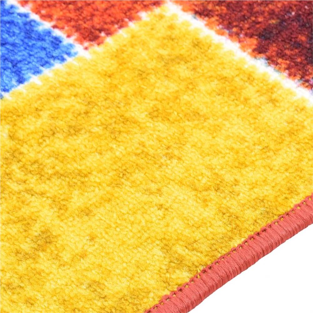Carpet Runner Multicolour 80x100 cm
