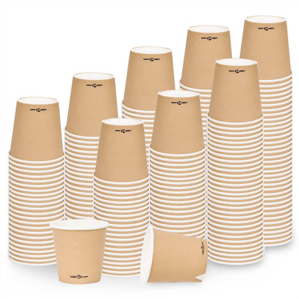 Coffee Paper Cups 120 ml 500 pcs Brown