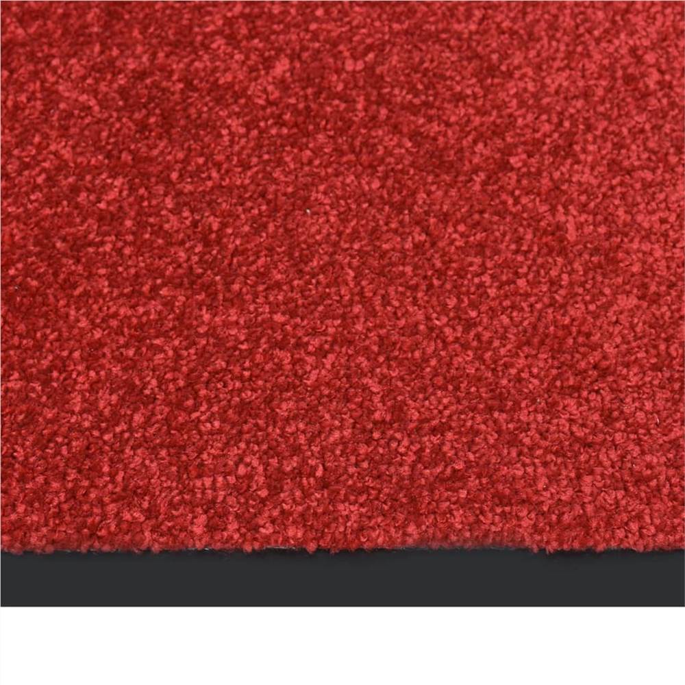 Doormat Red 80x120 cm