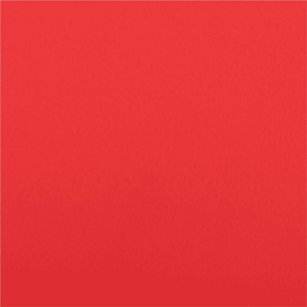 Electric Massage Recliner Red Faux Leather