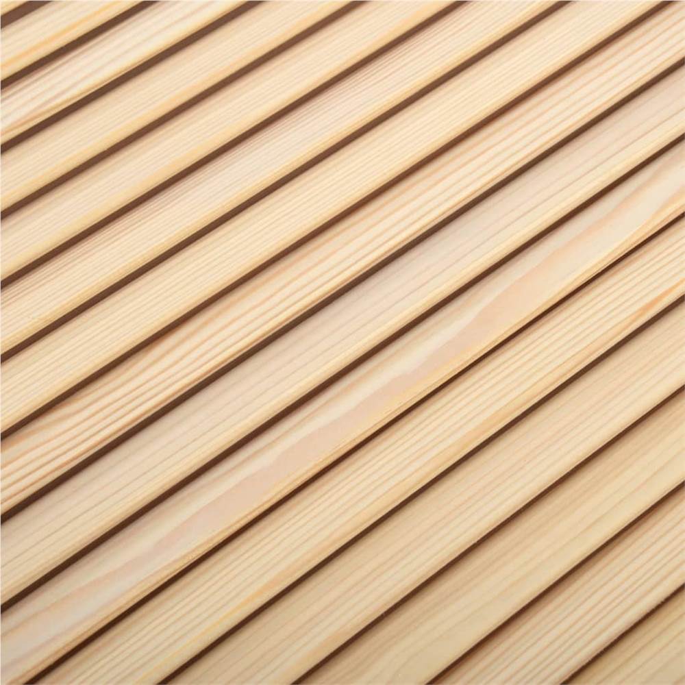 Louvred Doors 4 pcs Solid Pine Wood 39.5x39.4 cm