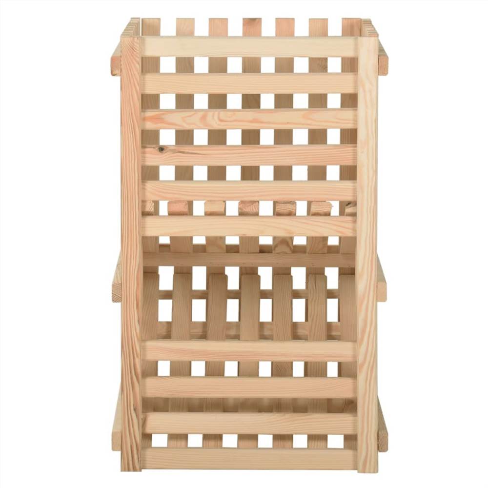 Potato Box 50x50x80 cm Solid Pinewood