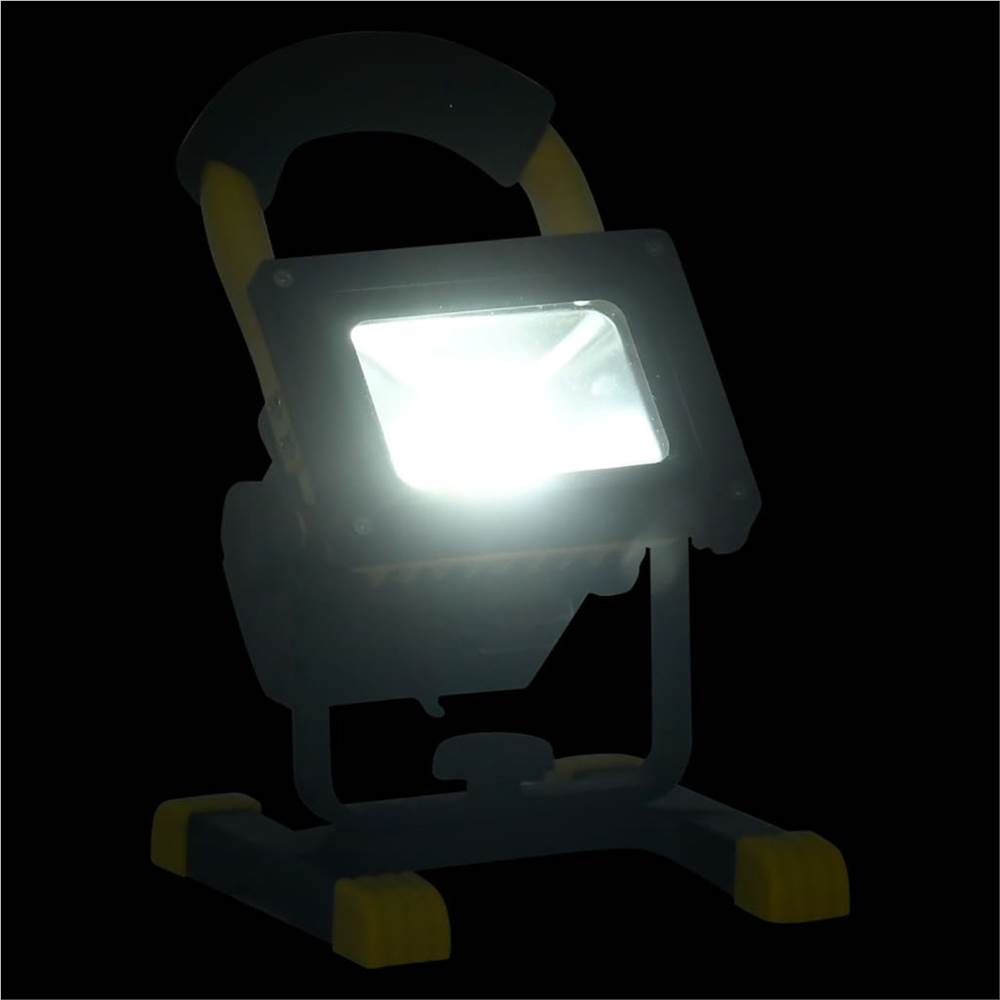 Rechargeable LED Spotlight with Handle 10 W Cold White
