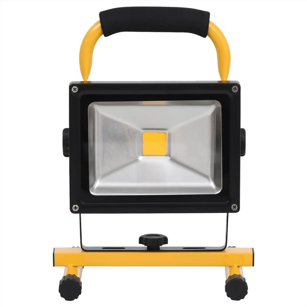Rechargeable LED Spotlight with Handle 10 W Cold White