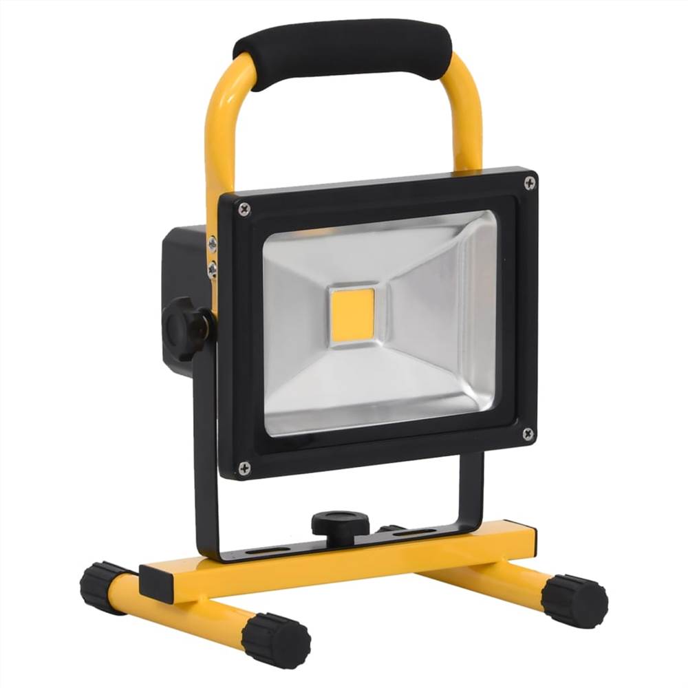 Rechargeable LED Spotlight with Handle 10 W Cold White