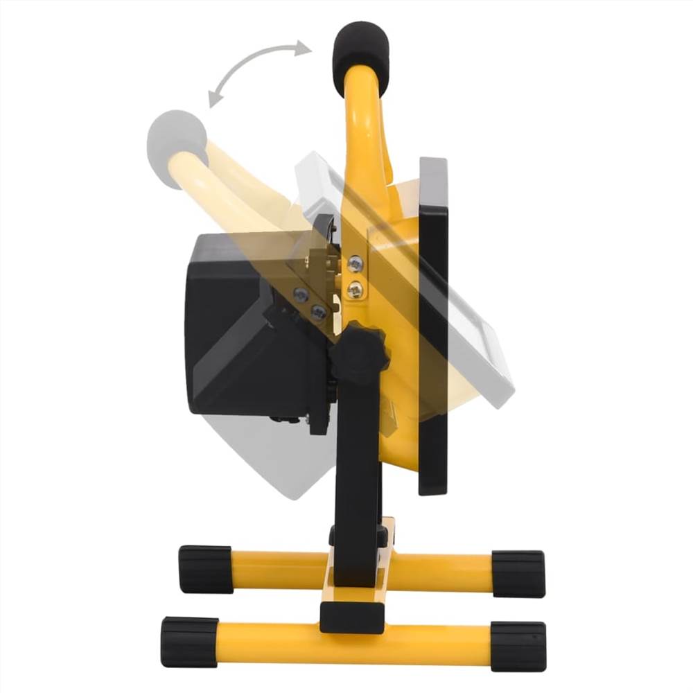 Rechargeable LED Spotlight with Handle 10 W Cold White