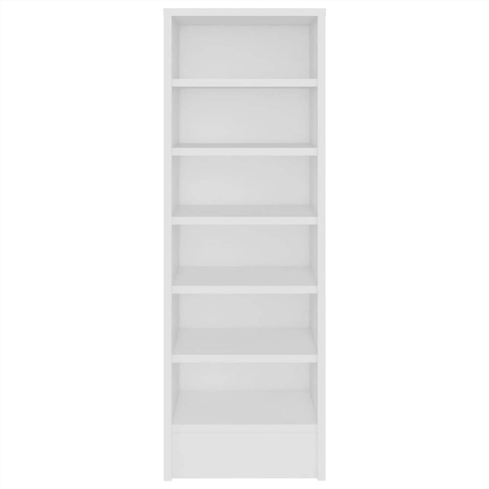 Shoe Cabinet White 31.5x35x90 cm Chipboard