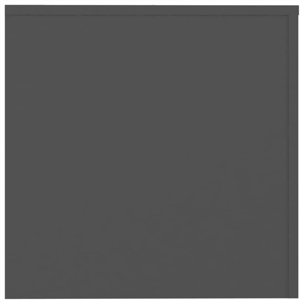 Side Tables 3 pcs Grey Chipboard