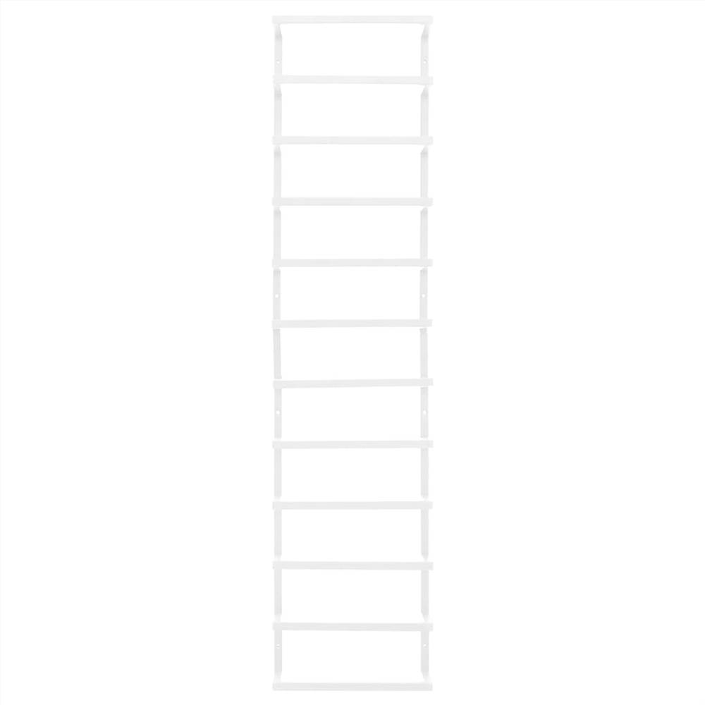 Towel Rack White 24x12x96 cm Steel