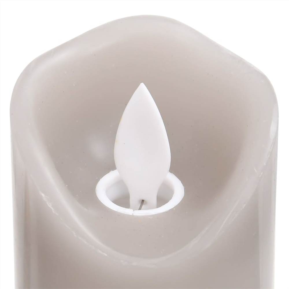 5 Piece Electric LED Candle Set with Remote Control Warm White