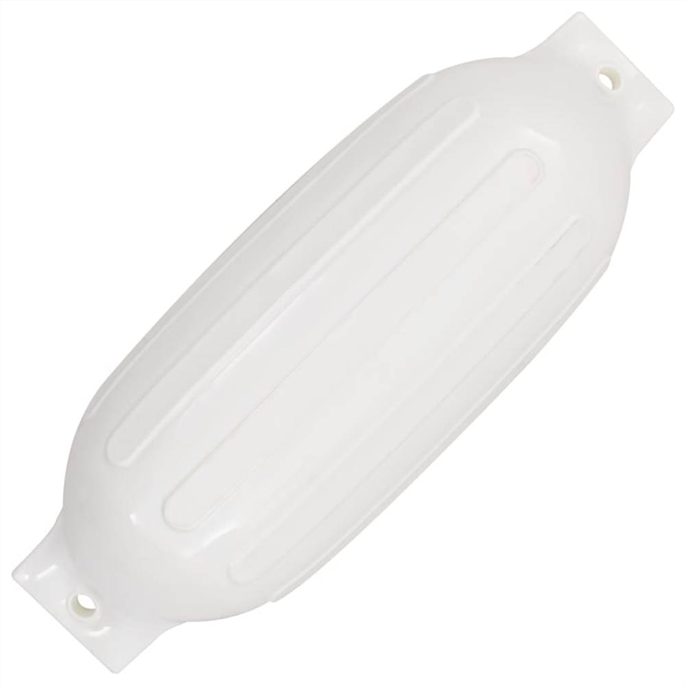 Boat Fender 2 pcs White 69x21,5 cm PVC