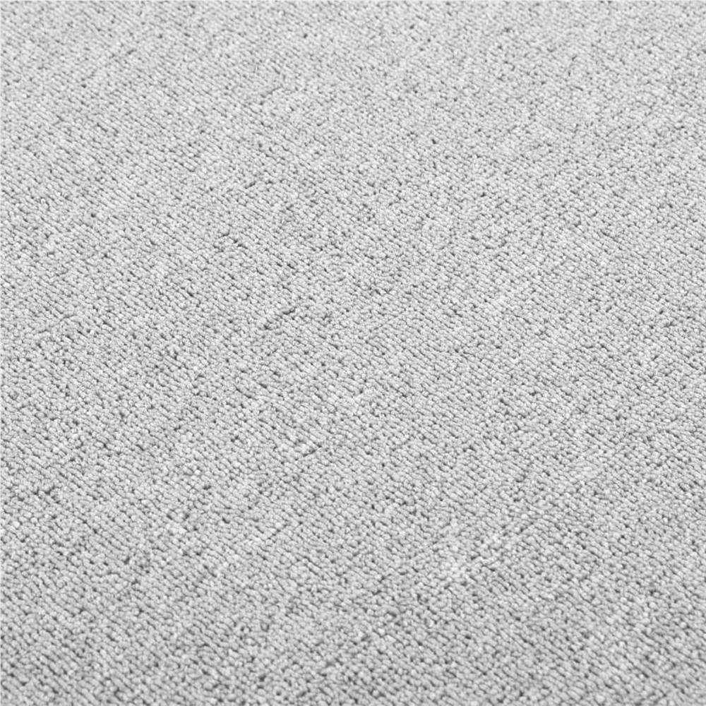 Carpet Runner Light Grey 80x400 cm