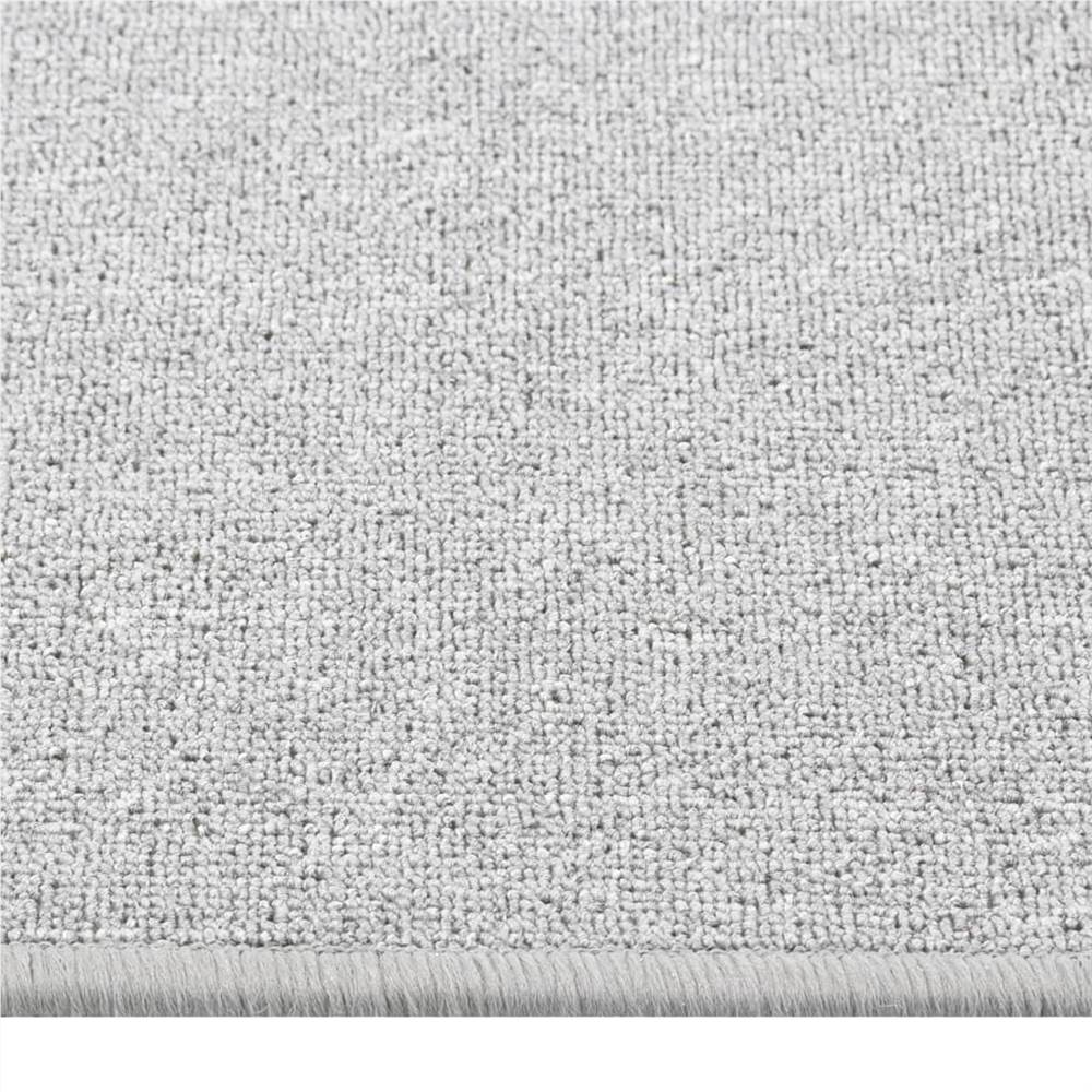 Carpet Runner Light Grey 80x400 cm
