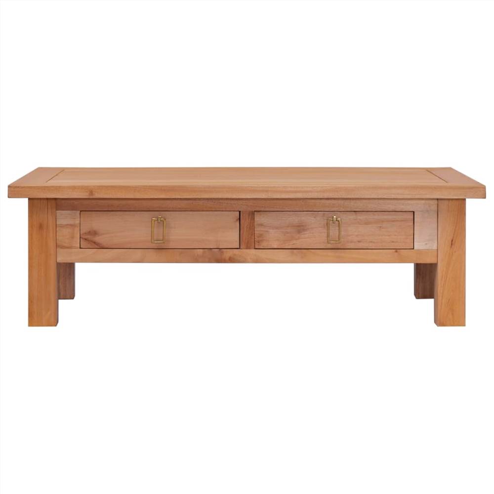 Coffee Table 100x50x30 cm Solid Mahogany Wood