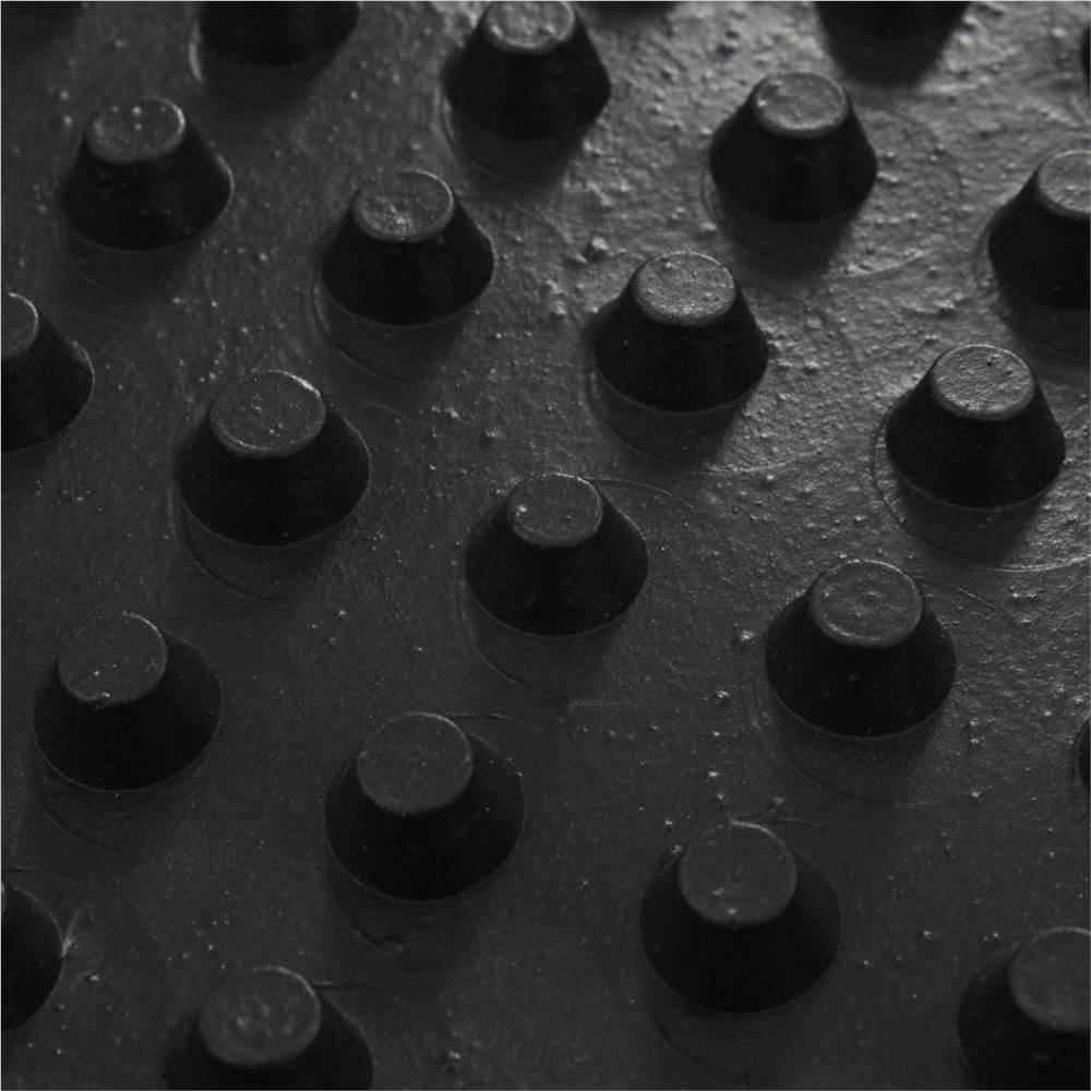 Dimpled Drainage Sheets 2 pcs HDPE 400 g/m² 0.5x20 m