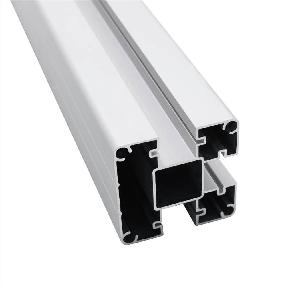 Fence Posts 3 pcs Aluminium 185 cm
