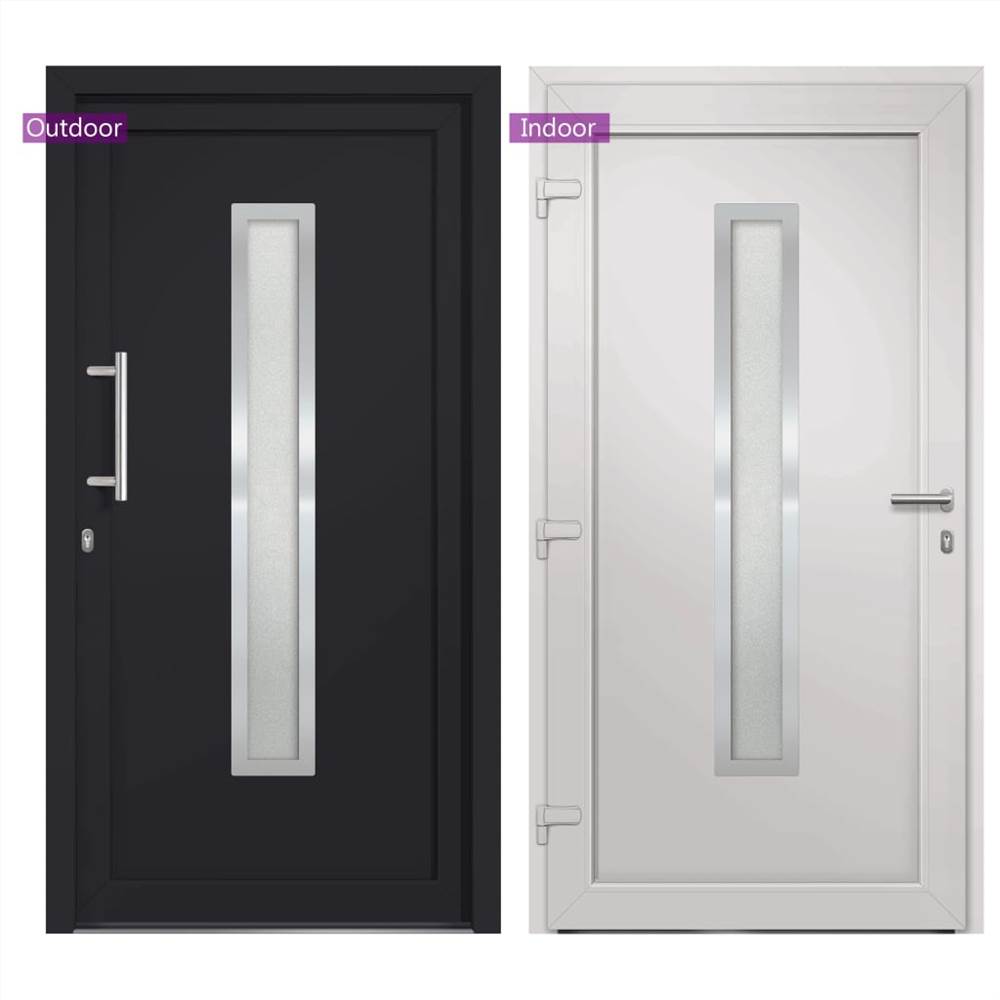 Front Door Anthracite 98x190 cm