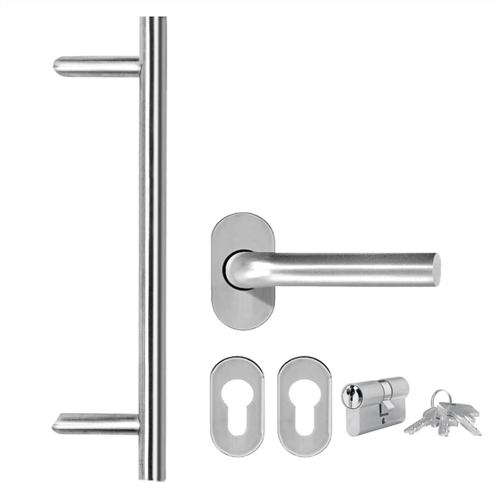 Front Door Anthracite 98x208 cm