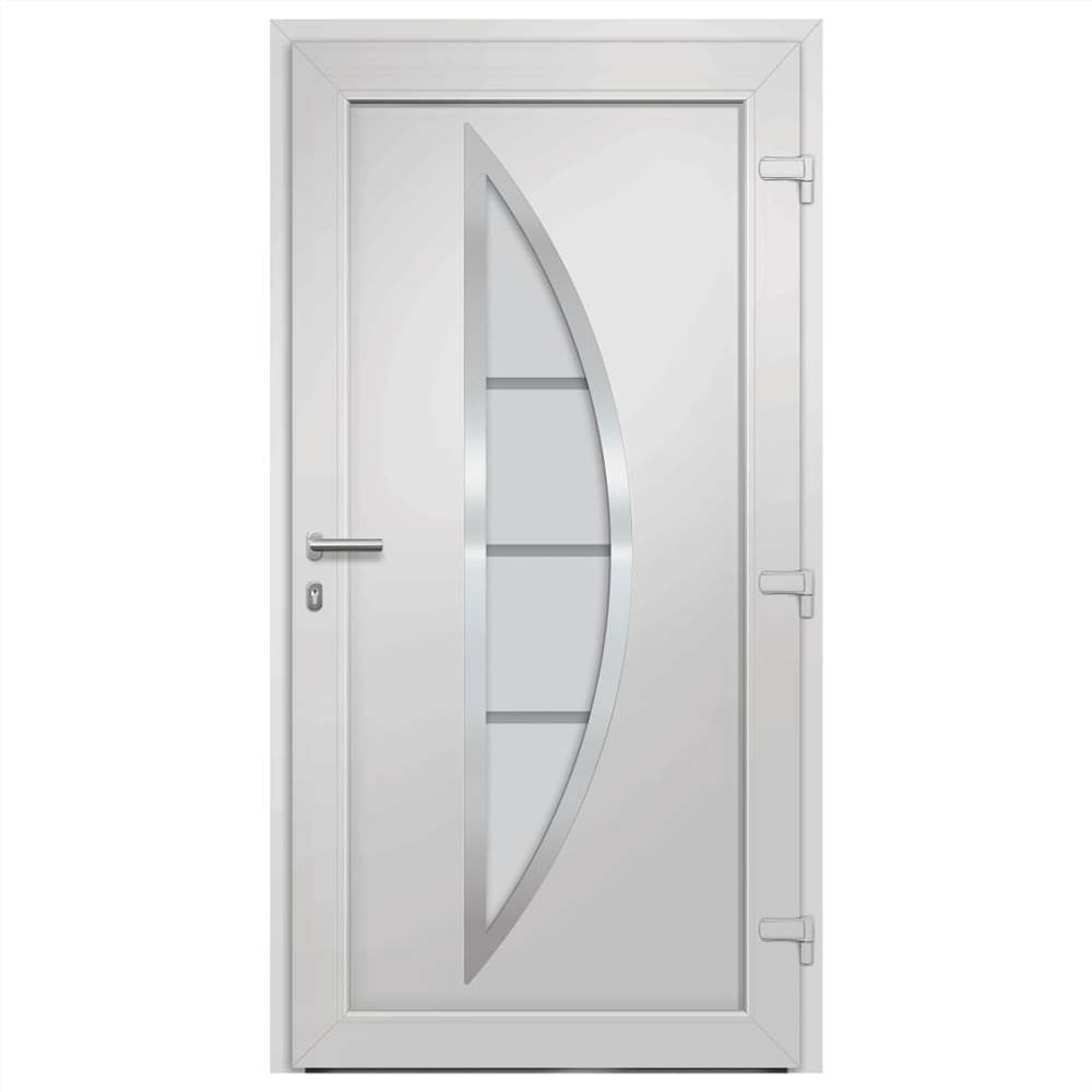 Front Door White 88x200 cm