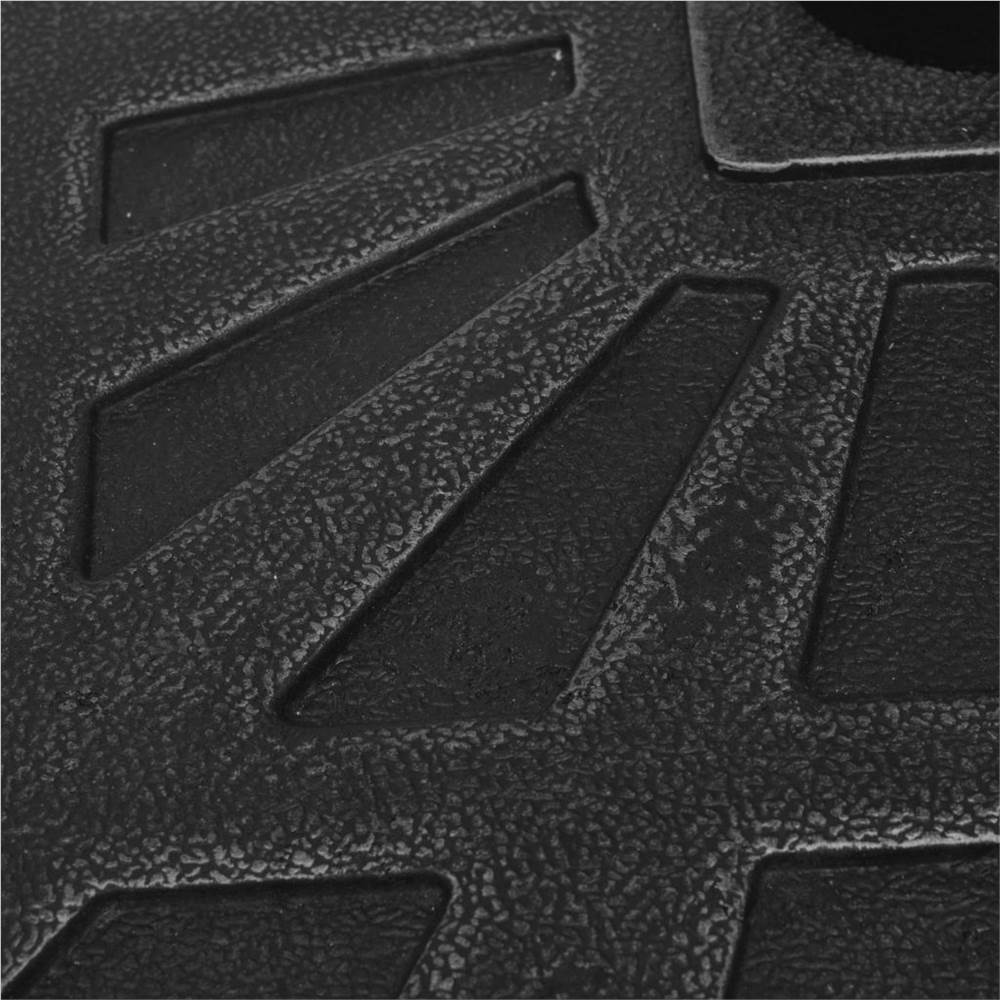 Parasol Base Resin Square Black 19 kg