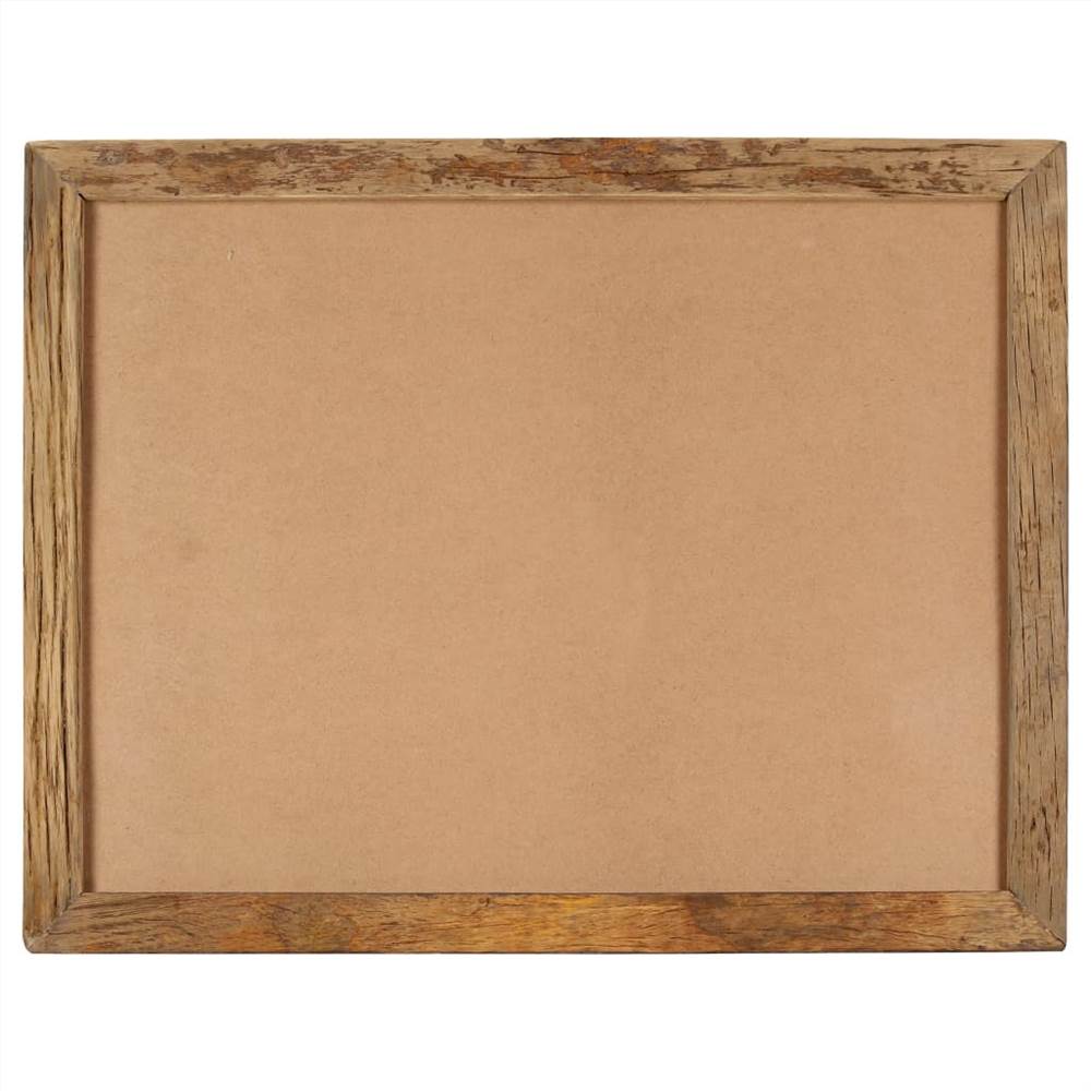 Photo Frames 2 pcs 50x70 cm Solid Reclaimed Wood and Glass