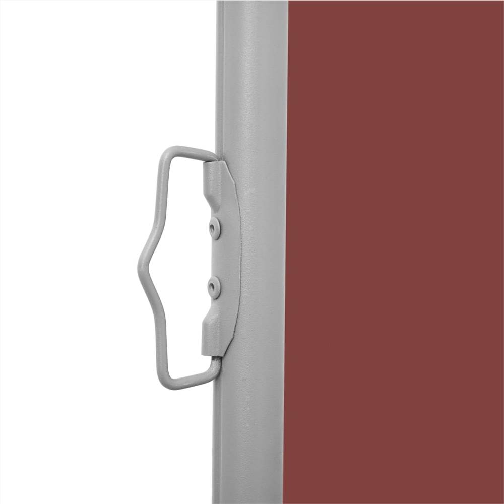Retractable Side Awning Brown 140x1000 cm