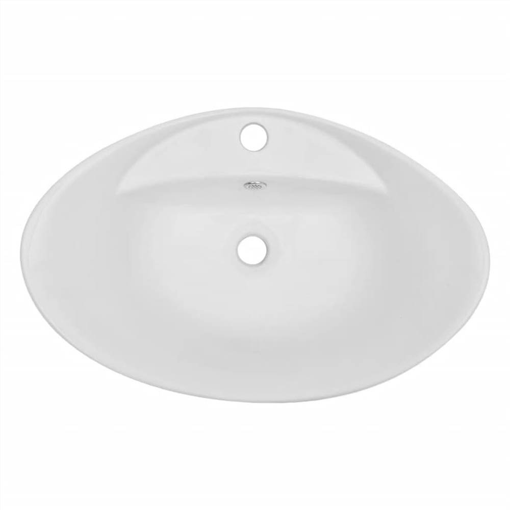 Two Piece Bathroom Furniture Set Ceramic Grey