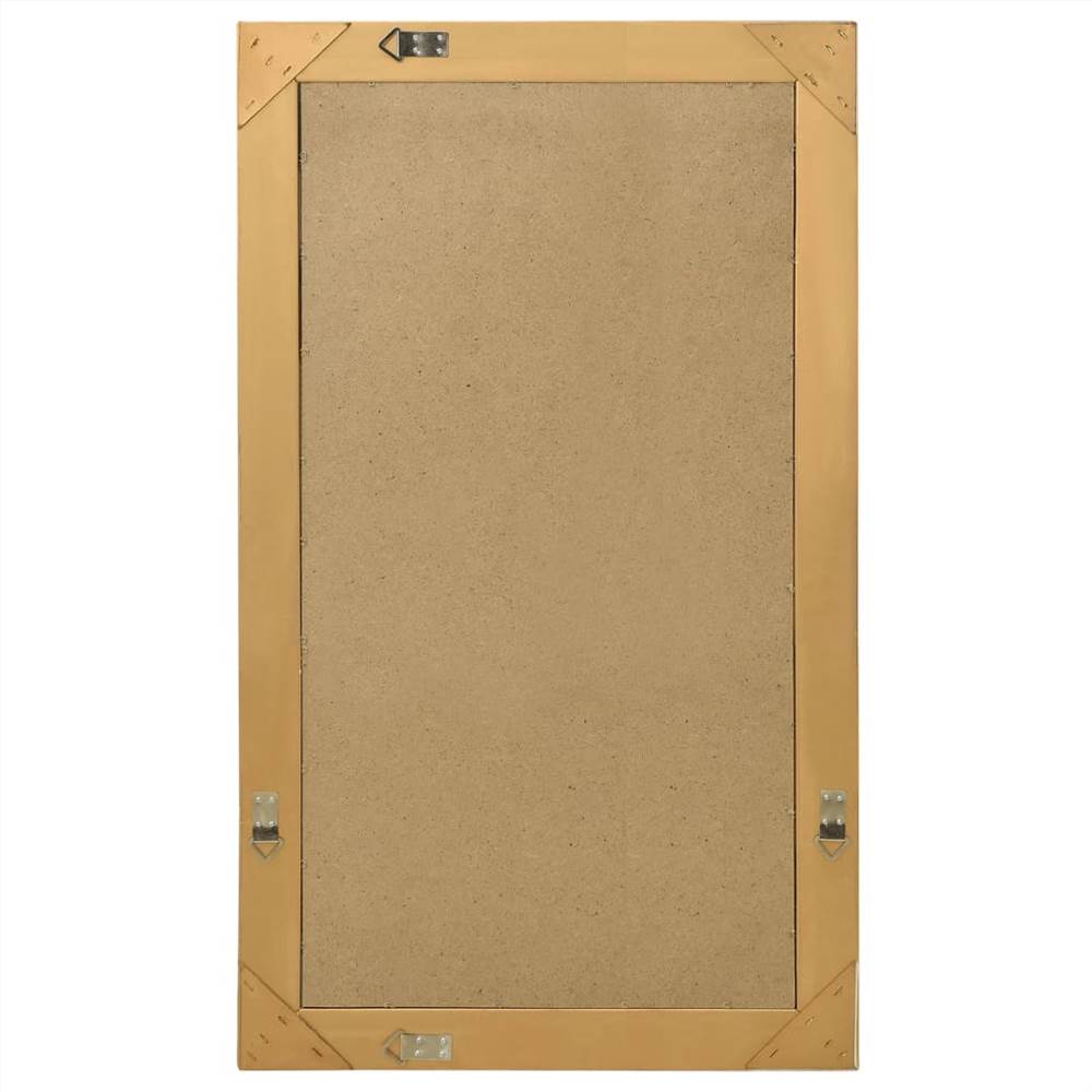Wall Mirror Baroque Style 60x100 cm Gold