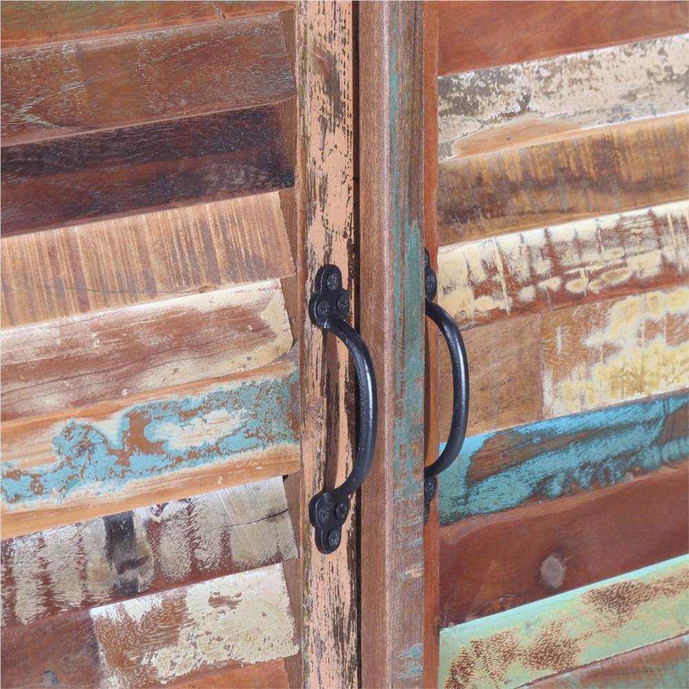 Wardrobe 90x50x180 cm Solid Reclaimed Wood