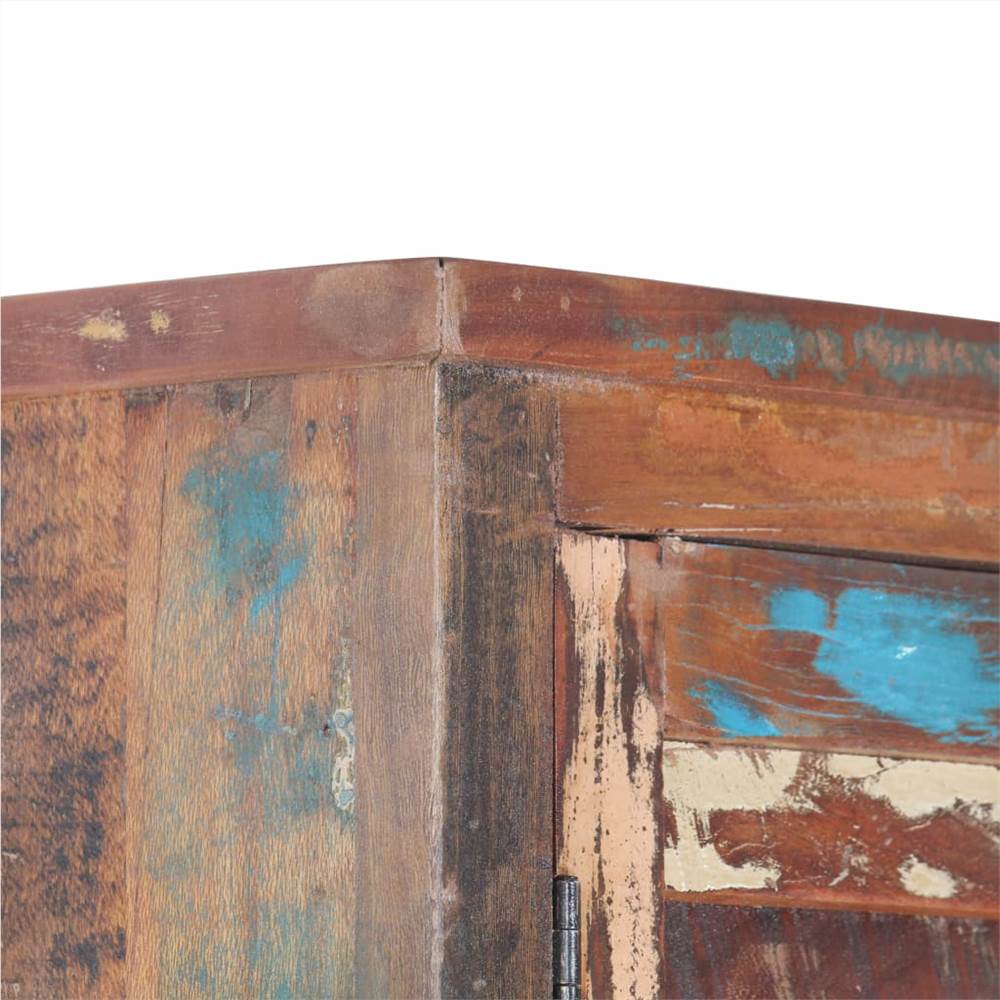Wardrobe 90x50x180 cm Solid Reclaimed Wood