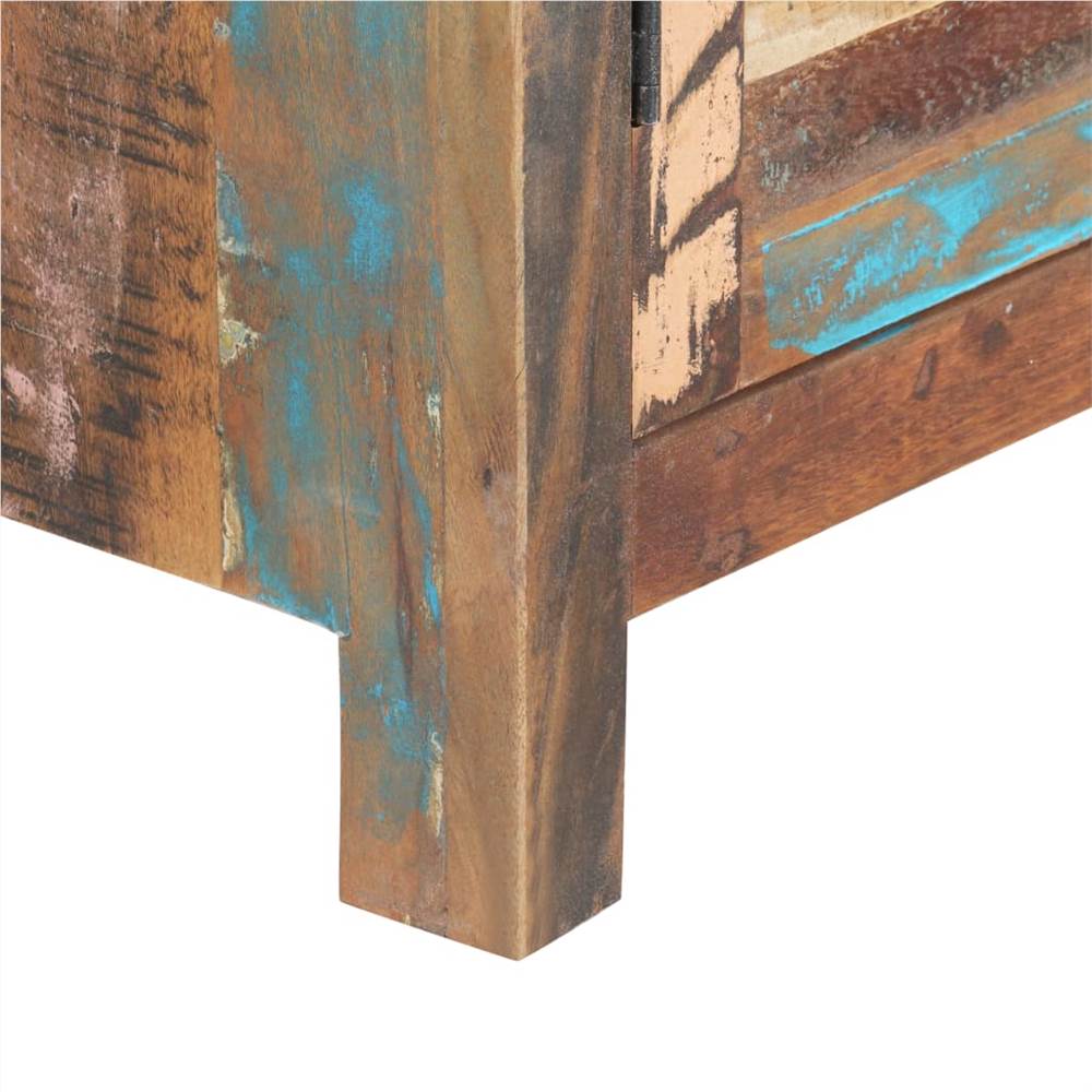 Wardrobe 90x50x180 cm Solid Reclaimed Wood