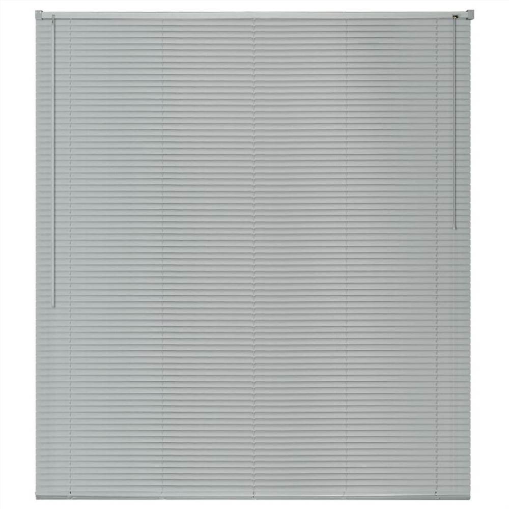 Window Blinds Aluminium 80x130 cm Silver
