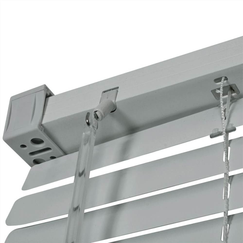Window Blinds Aluminium 80x130 cm Silver
