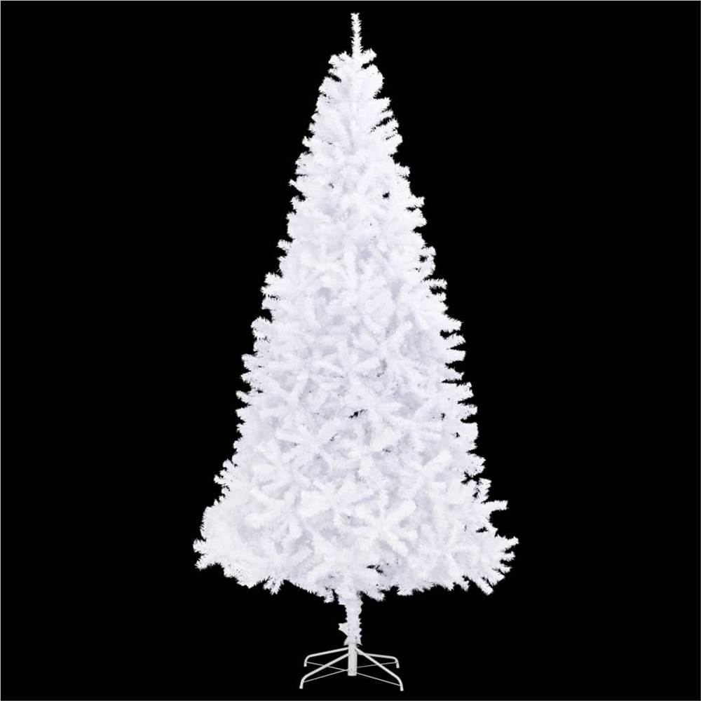 Artificial Christmas Tree with LEDs 300 cm White