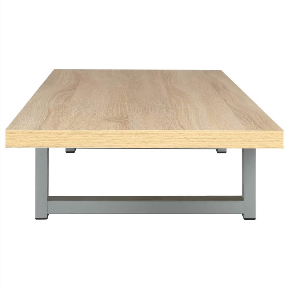 Bathroom Wall Shelf for Basin Oak 120x40x16.3 cm