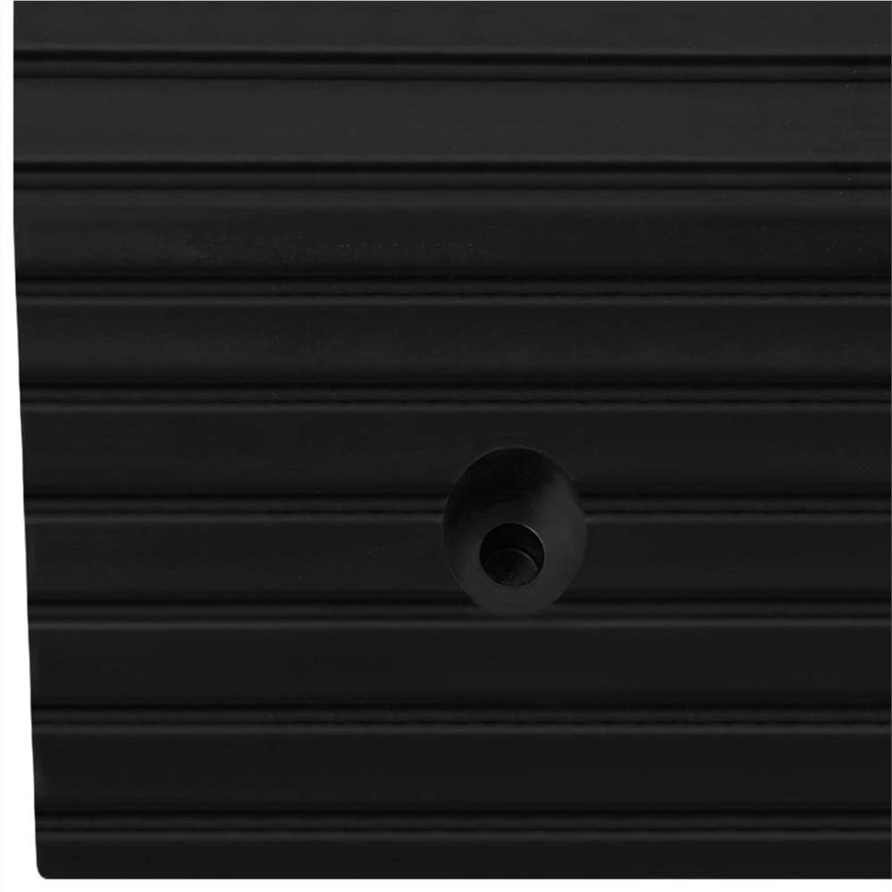 Bridge Threshold Ramps 3 pcs 49x39x7.5 cm Rubber