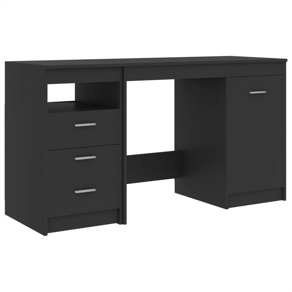 Desk Grey 140x50x76 cm Chipboard