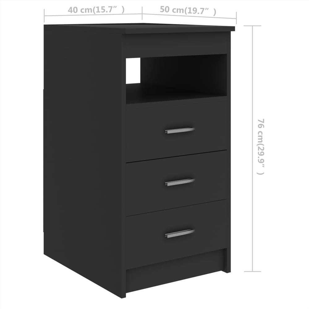 Desk Grey 140x50x76 cm Chipboard