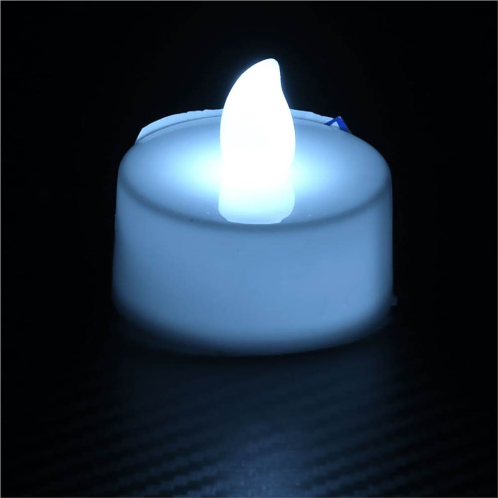 Flameless Electric Tea Lights LED Candles 100 pcs Colourful