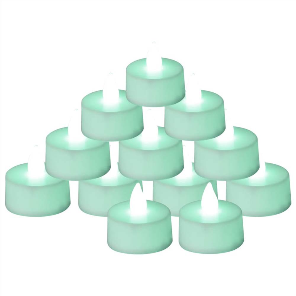Flameless Electric Tea Lights LED Candles 100 pcs Colourful