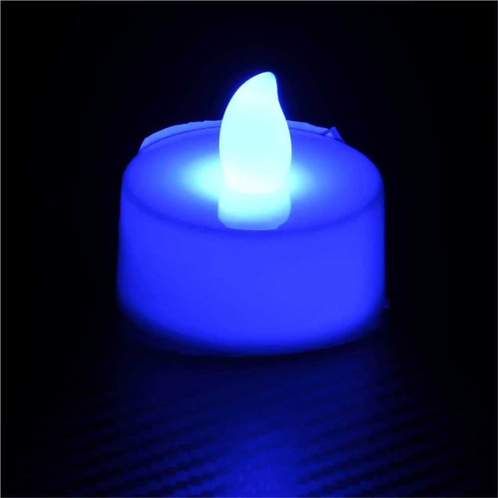 Flameless Electric Tea Lights LED Candles 20 pcs Colourful