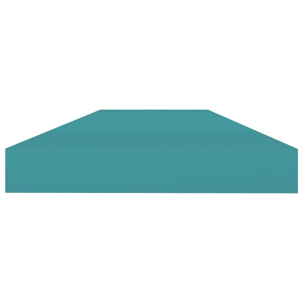 Floating Wall Shelves 2 pcs Blue 120x23.5x3.8 cm MDF
