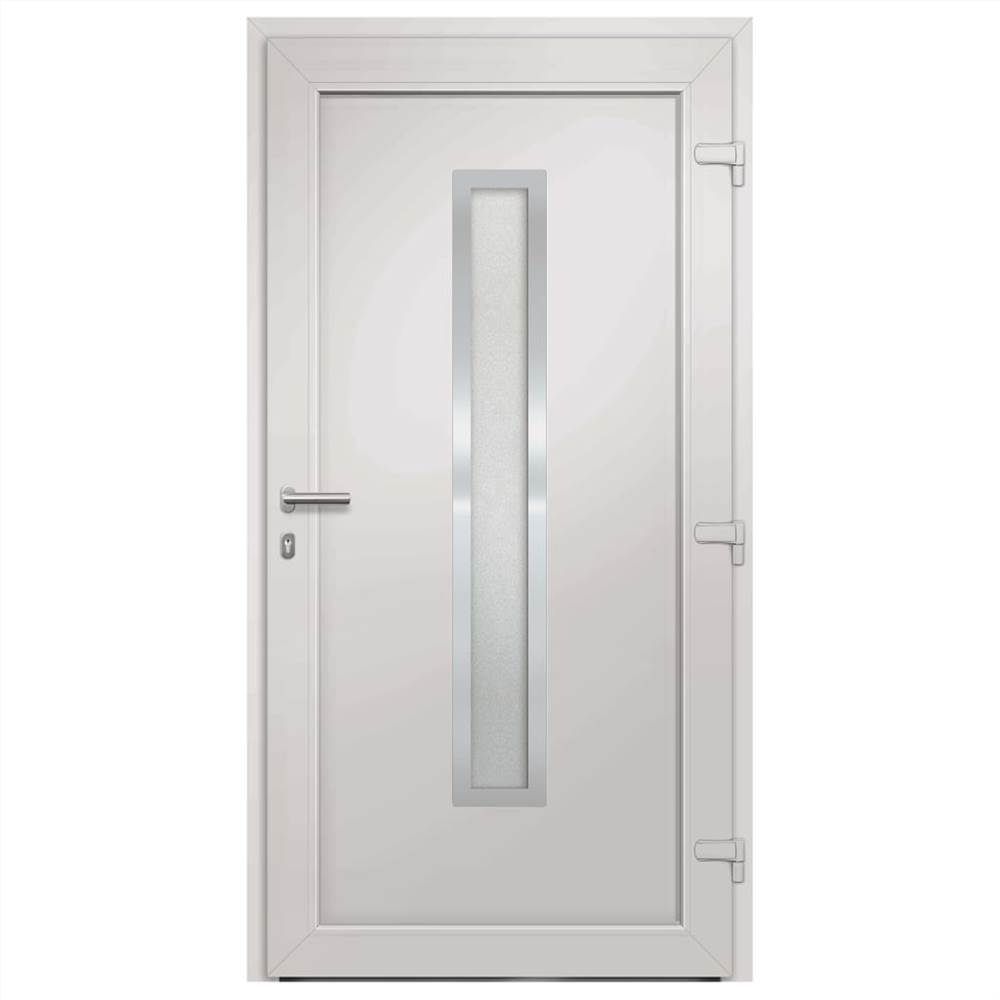 Front Door White 88x200 cm