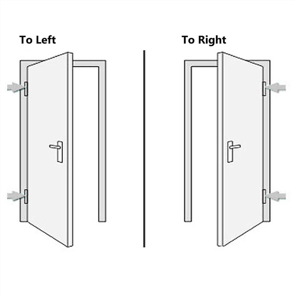 Front Door White 88x200 cm