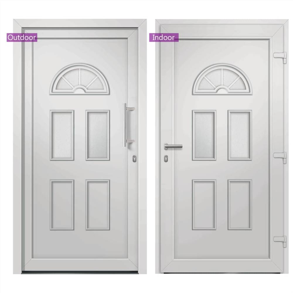 Front Door White 88x208 cm