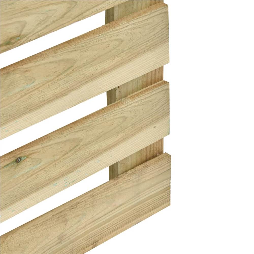 Garden Fence Panel Impregnated Pinewood 180x180 cm
