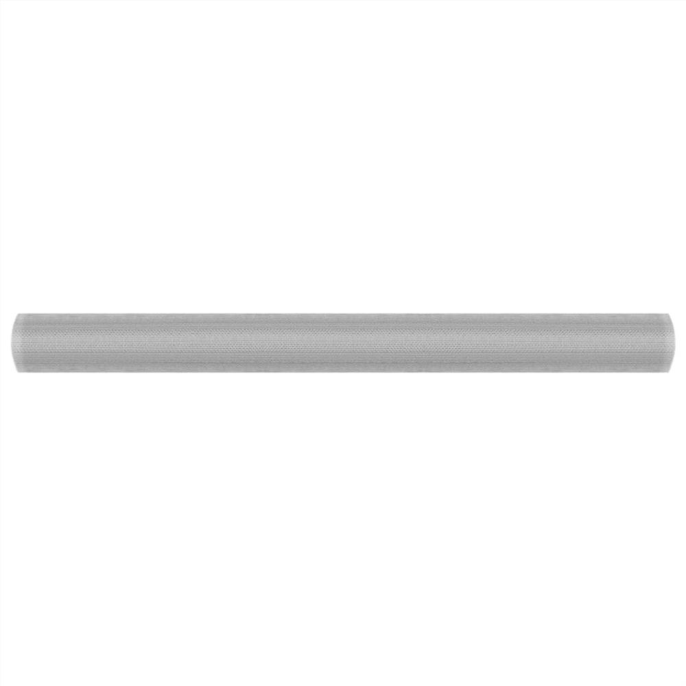 Mesh Screen Aluminium 80x2000 cm Silver