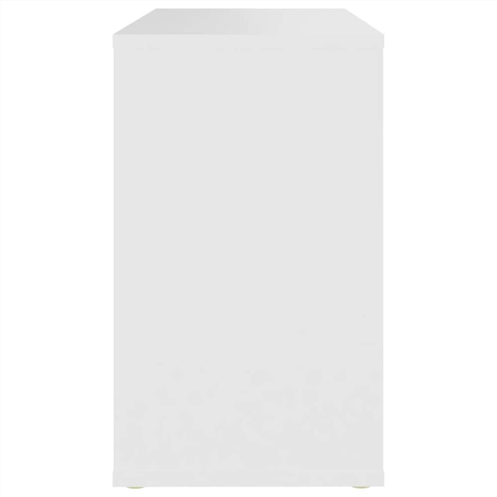 Side Cabinet White 60x30x50 cm Chipboard