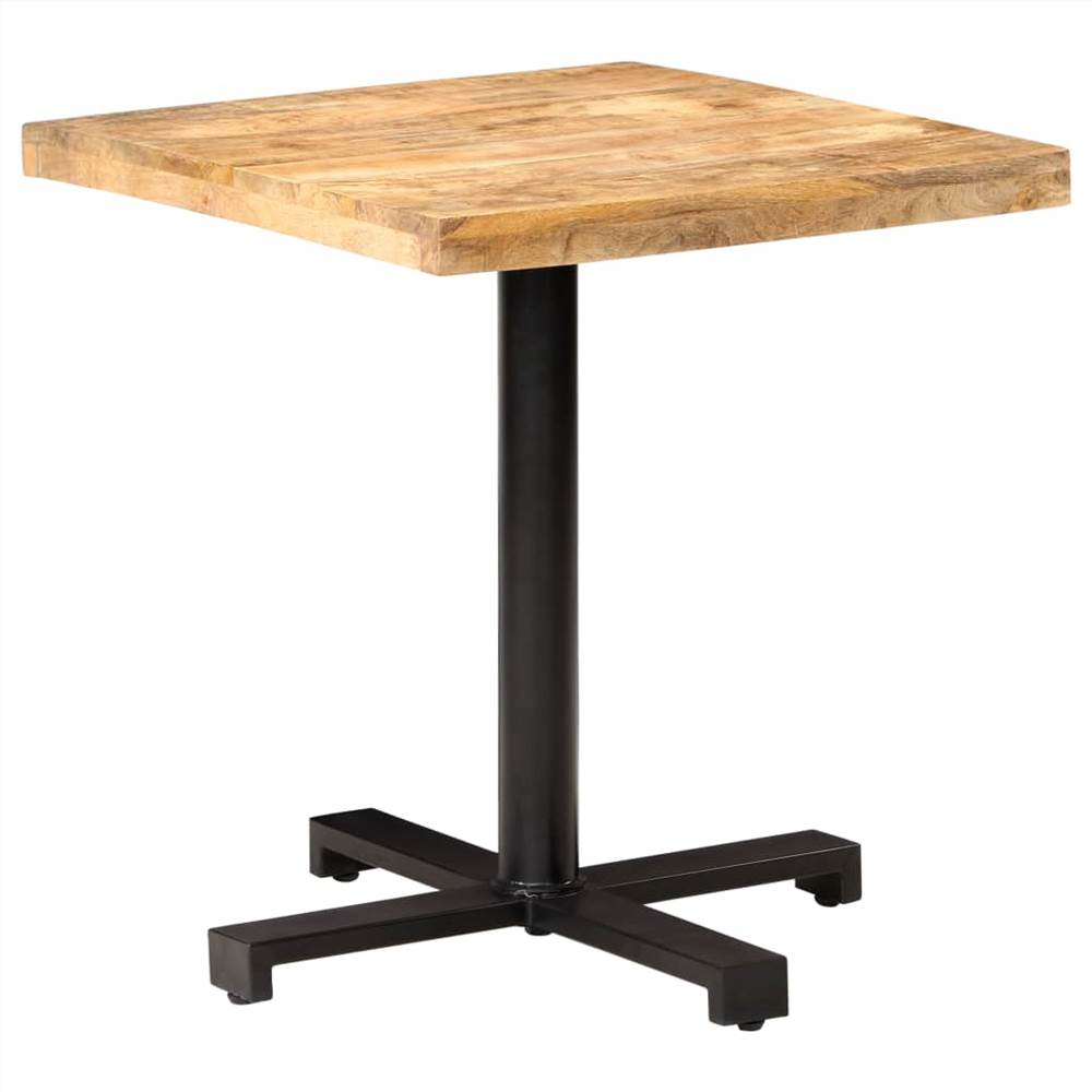 

Bistro Table Square 70x70x75 cm Rough Mango Wood