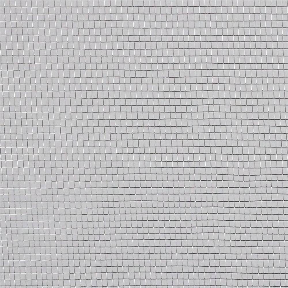 Mesh Screen Aluminium 100x500 cm Silver